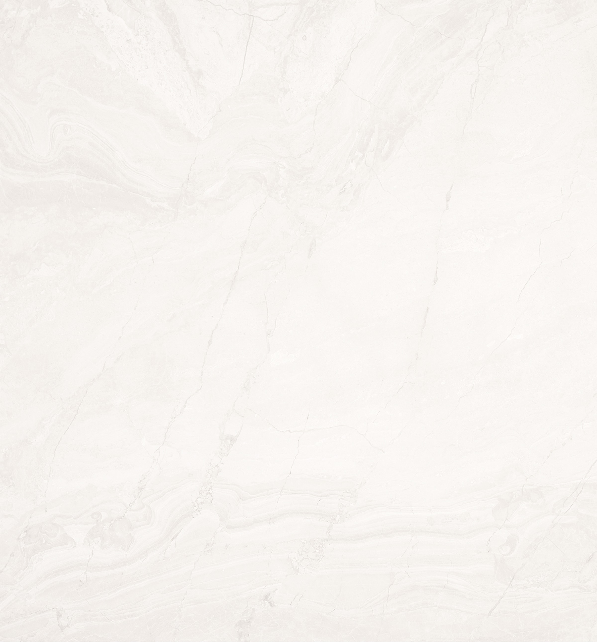White marble texture with subtle gray veining.
