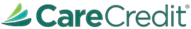 CareCredit logo with green and teal colors