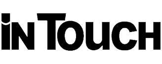 inTouch logo design on a transparent background